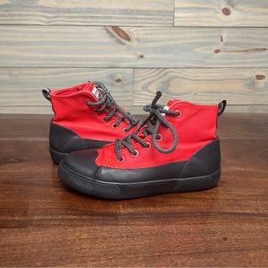 Hunter for Target Dipped Canvas High Top Rain Boots Youth Boys Girls Size 13